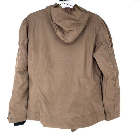 Columbia Titanium SKi Jacket Brown Gingham Pattern Women's Size L - Picture 2 of 14